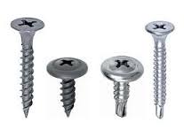 Tornillos para Durlock Tipo T1, T2, T3 y T4